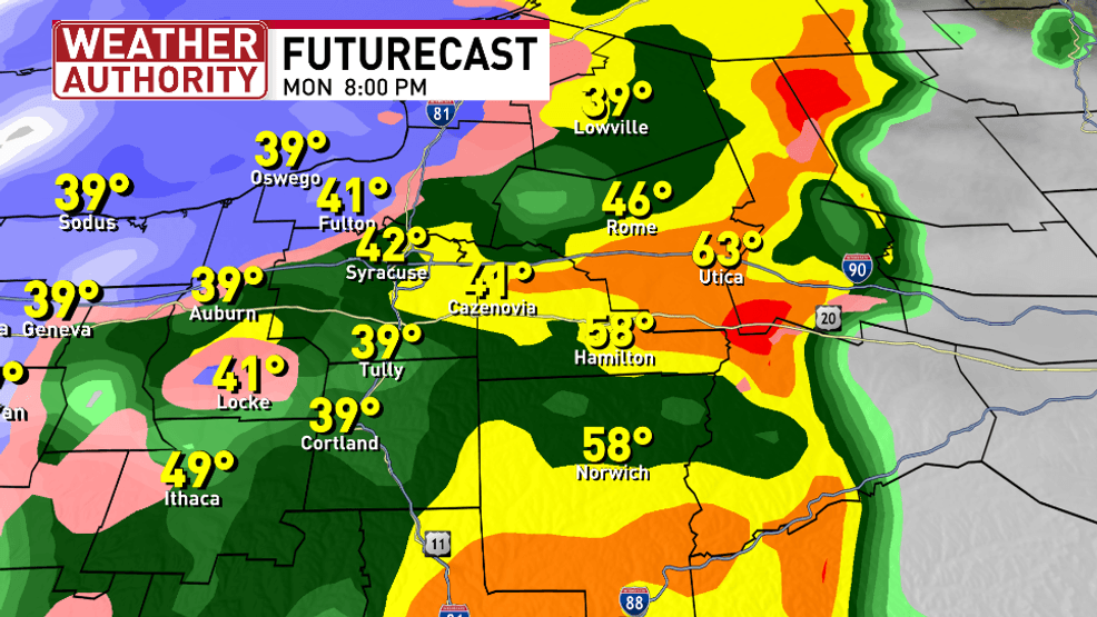 FUTURECAST 8 PM MONDAY