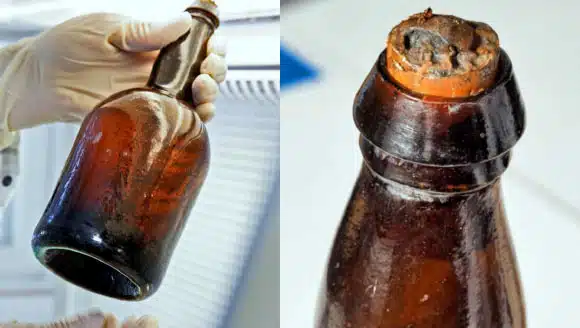 Ancient Beer Bottles Found In A 170 Year Old Shipwreck