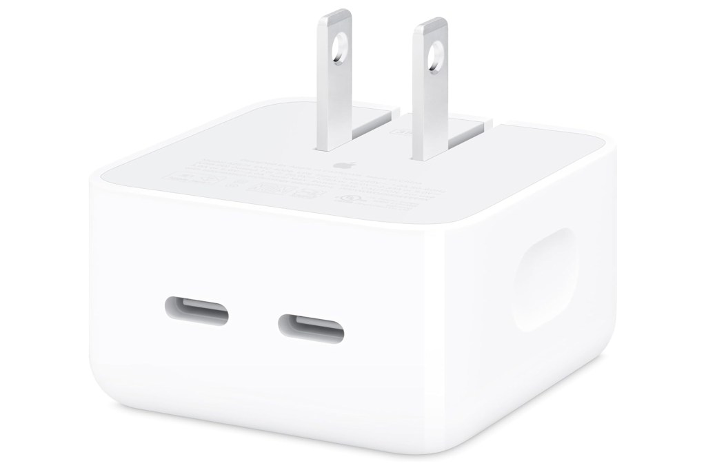 Apple 35W Dual USB-C Port Compact Power Adapter