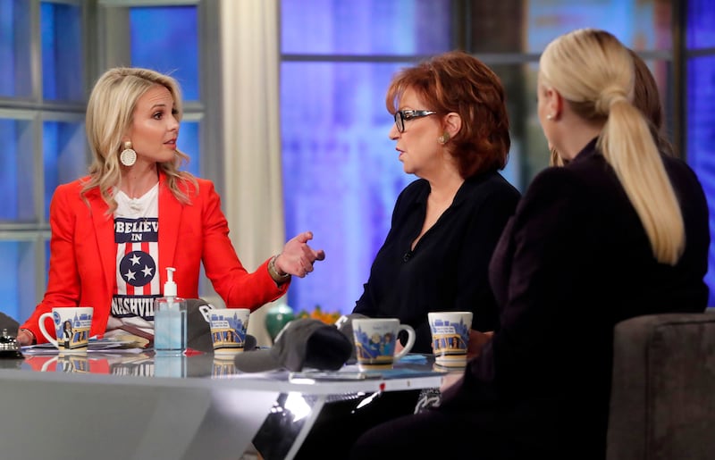 ELISABETH HASSELBECK, JOY BEHAR, MEGHAN MCCAIN