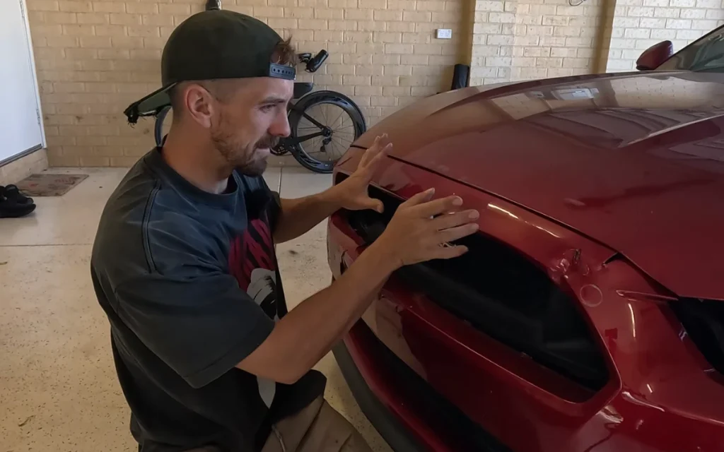 The cheapest V8 Ford Mustang in Australia didn’t exactly inspire confidence when YouTuber Matty Willo first laid eyes on it.