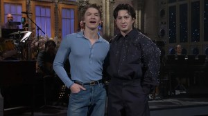 Connor Storrie and Hudson Williams on SNL