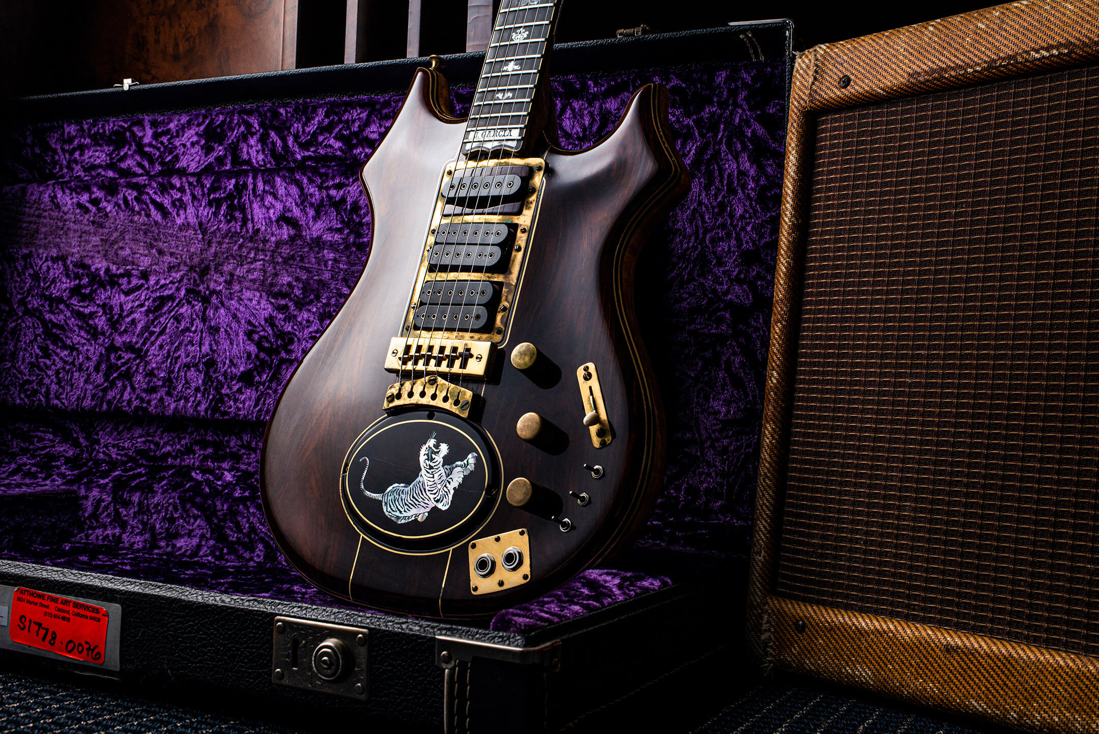 Jim Irsay's Jerry Garcia Tiger