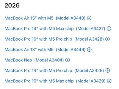 MacBook Neo Regulatory
