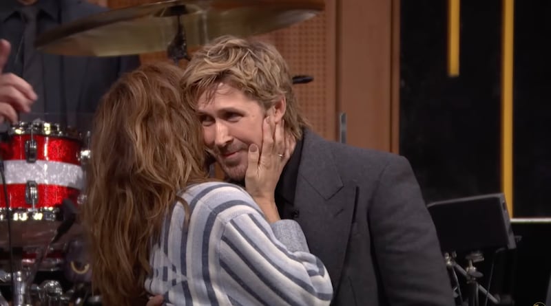 Eva Mendes and Ryan Gosling