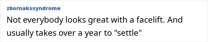 Excerpt from a report discussing Jim Carrey’s new face and revealing the actor’s cause of sadness after facelift.