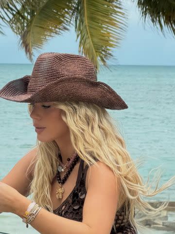 Boho by the beach.Credit: Megan Moroney/Instagram