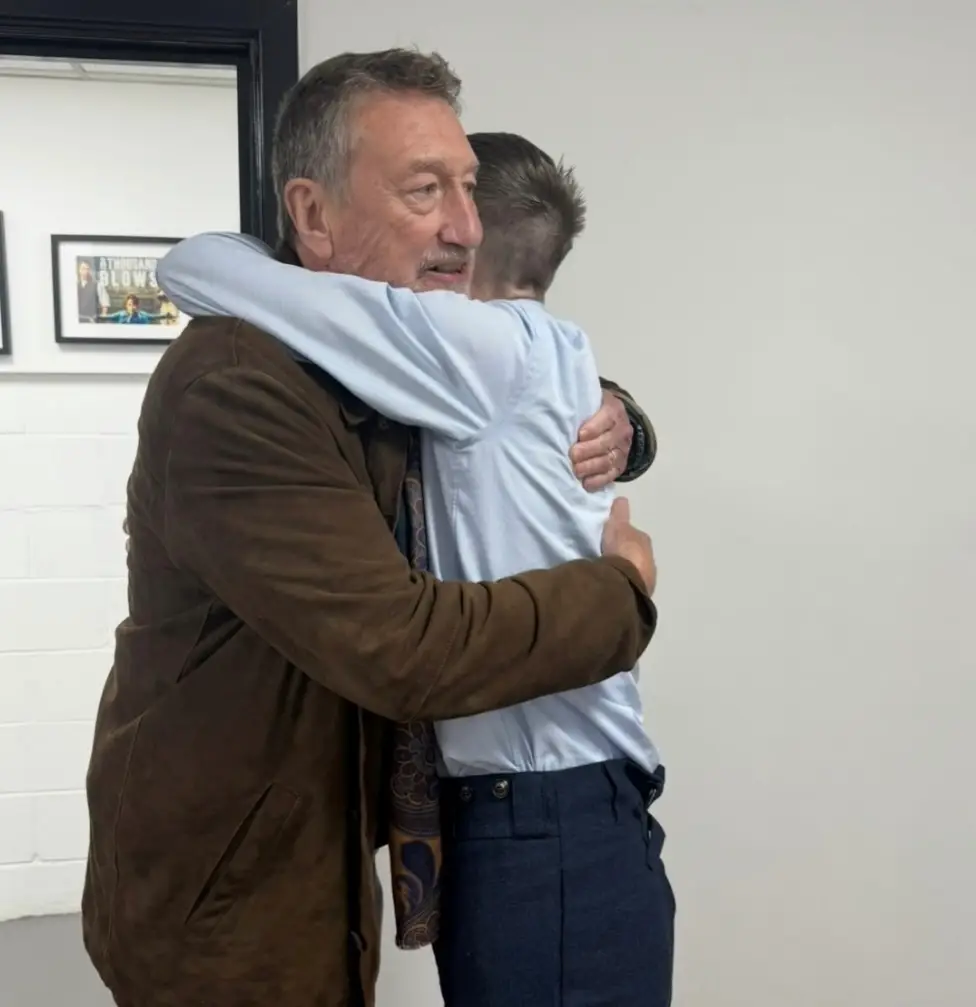 The actor, 48, said he has 'infinite respect for' Knight and described him as a 'true visionary' (Instagram/@boyceyboycey)