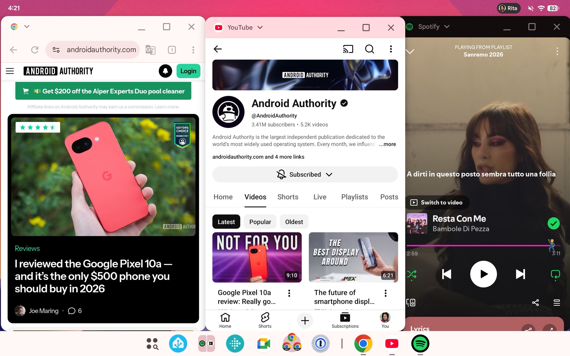 android 16 qpr3 screenshot desktop windowing 3