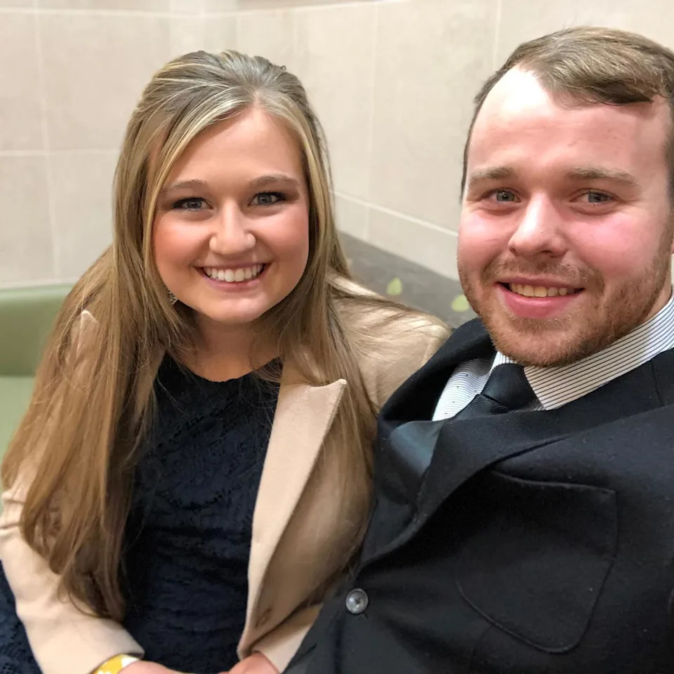 Joseph and Kendra (above in 2019) have each been charged with four second degree counts of endangering the welfare of a minor, and four second degree counts of false imprisonment. littleduggarfamily/Instagram
