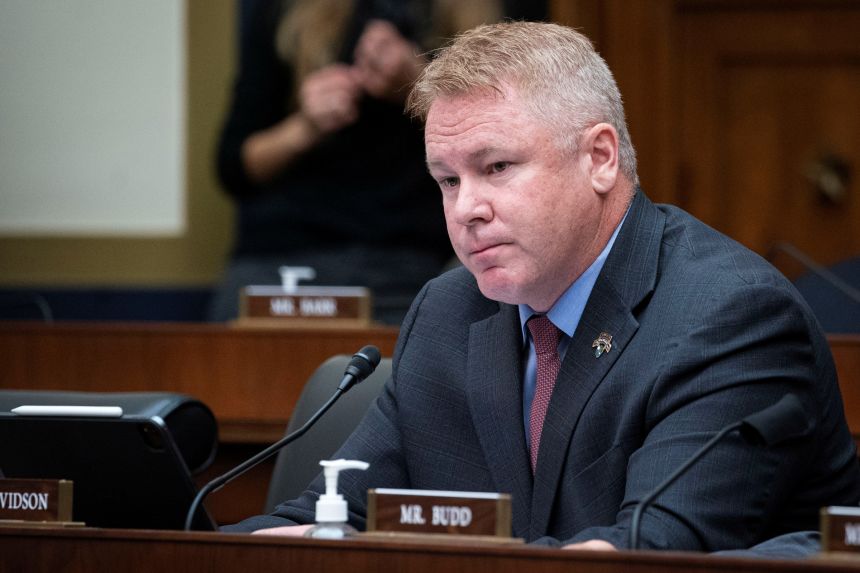 Rep. Warren Davidson during a committee hearing in Washington, September 30, 2021.