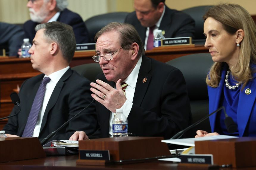 Rep. Neal Dunn questions witnesses during a hearing on February 28, 2023, in Washington, DC.