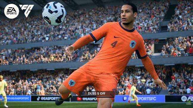 DLSS 5 off in EA Sports FC