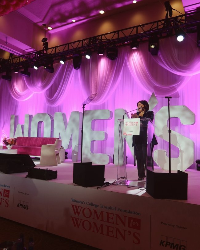 Furtado said it was inspiring to be surrounded by so many women and their stories.