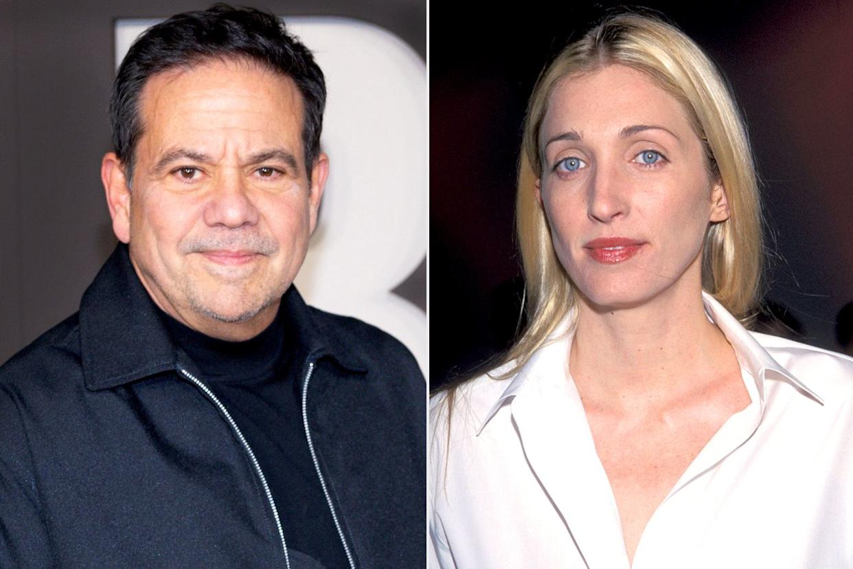 Narciso Rodriguez ; Carolyn Bessette Kennedy.Credit: Astrida Valigorsky/FilmMagic ; Ron Galella Collection via Getty