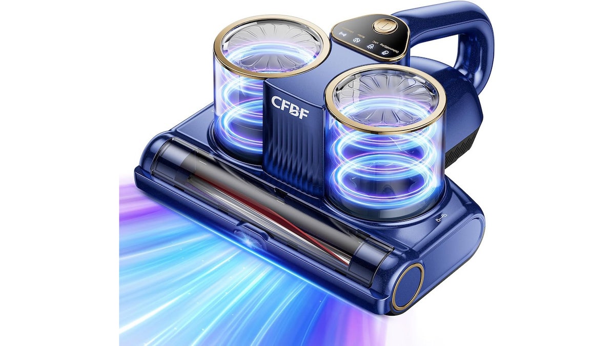 Improve your sleep space with this fabric vacuum.