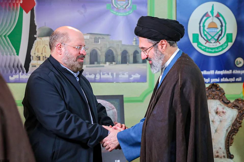 Iran's Assembly of Experts appointed Mojtaba Khamenei, right, as the nation's new supreme leader, succeeding his father, Ayatollah Ali Khamenei.