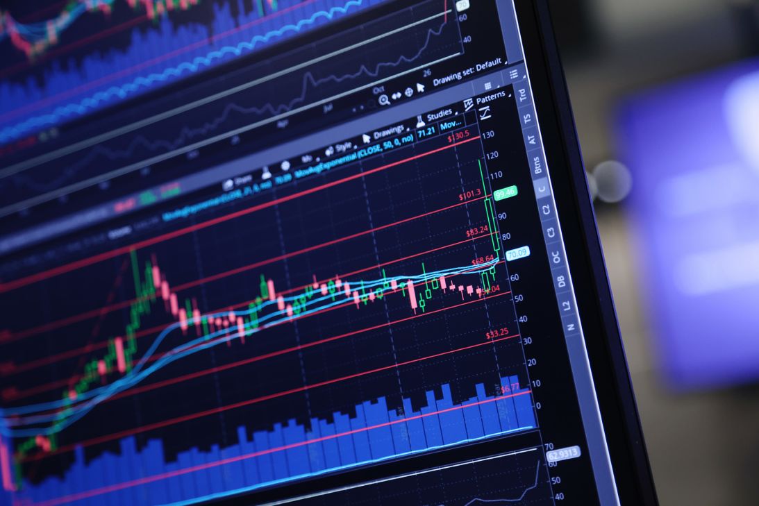 Crude oil futures rose sharply Monday.