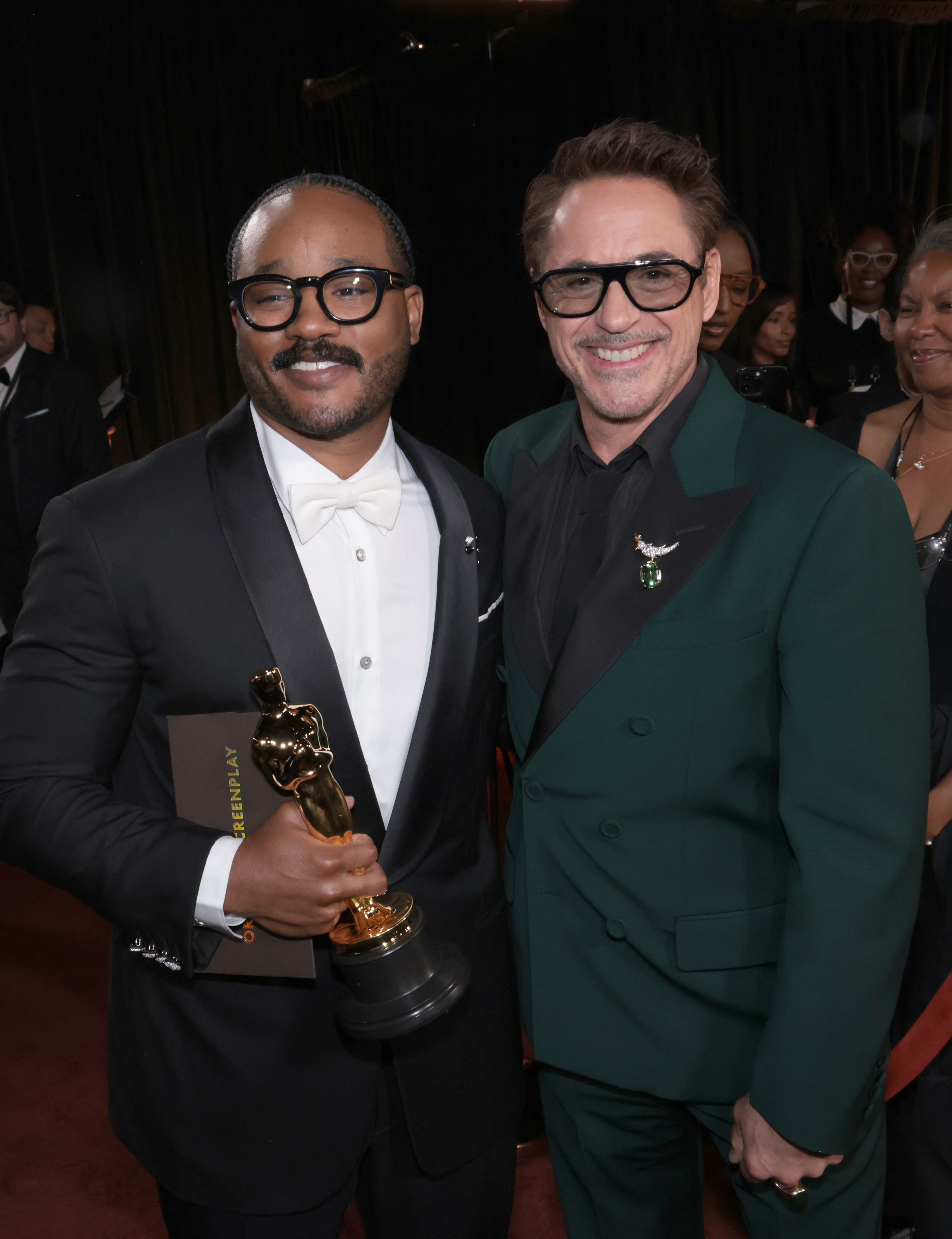 Ryan Coogler and Robert Downey Jr. 