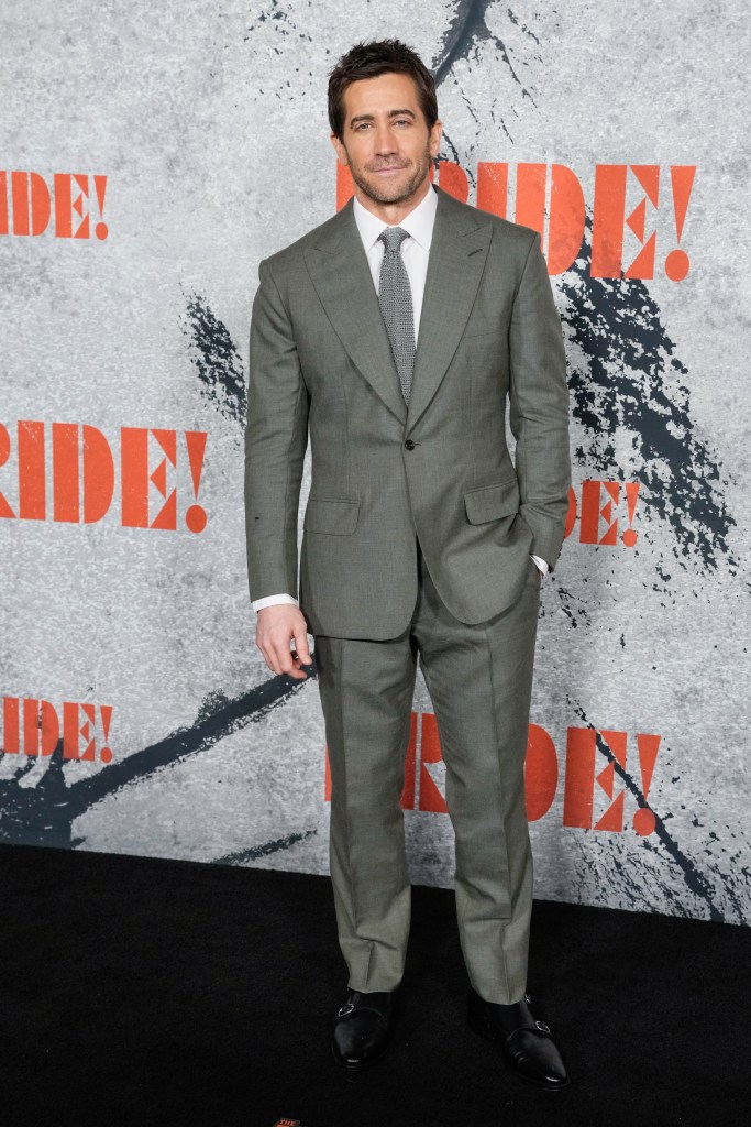Jake Gyllenhaal attends the U.S. premiere of Warner Bros. Pictures' "THE BRIDE!"