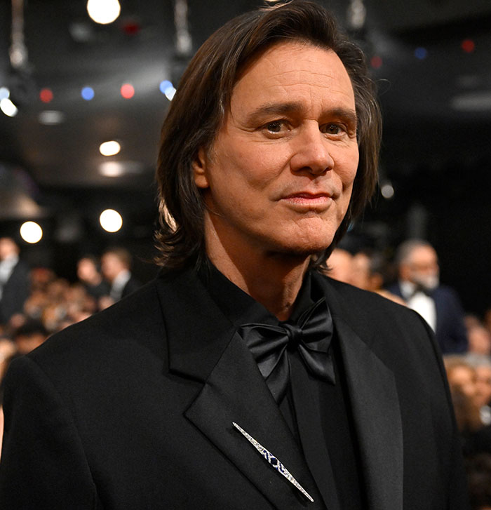 Jim Carrey at a formal event, close-up portrait highlighting facial features for Dr Terry Dubrow medical verdict discussion. Jim Carrey at a formal event, close-up portrait highlighting facial features for Dr Terry Dubrow medical verdict discussion.