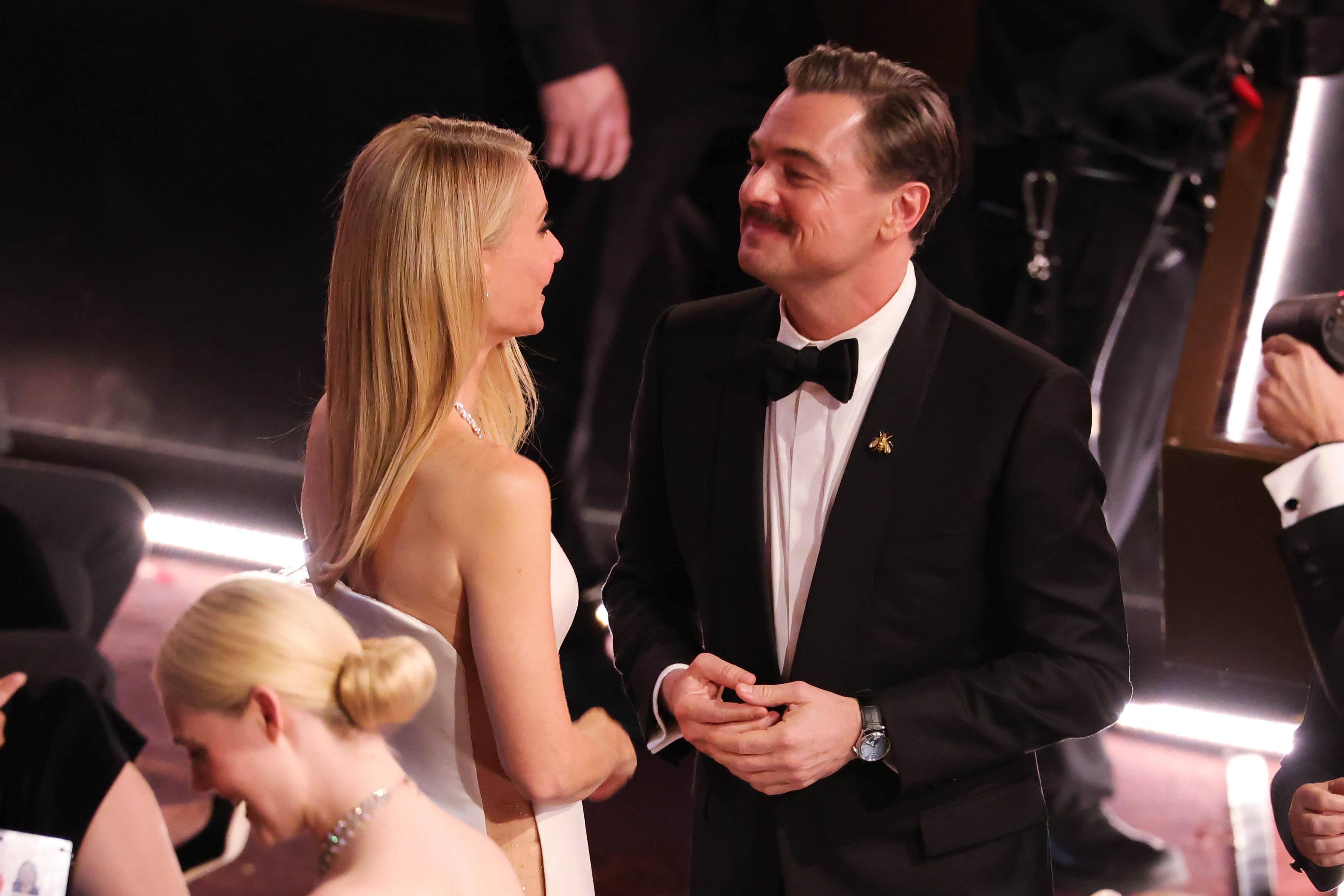 Gwyneth Paltrow and Leonardo DiCaprio 