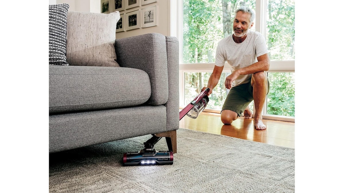 Pet hair and dust are no match for this lightweight, cordless vacuum.
