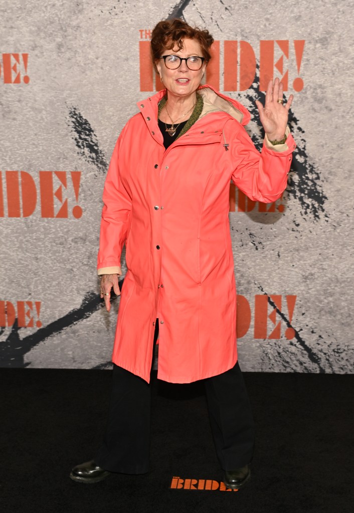 Susan Sarandon attends the U.S. premiere of Warner Bros. Pictures' "THE BRIDE!"