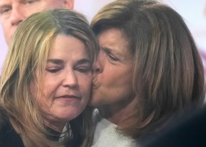 Savannah Guthrie shows emotion during her tearful Today Show return amid behind-the-scenes toxic drama.