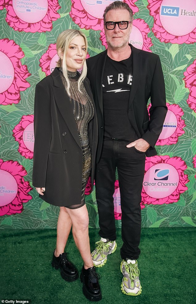 'And while we had our ups and downs and problems throughout our marriage, we've had absolutely no problems throughout the divorce,' the star said; former couple seen in 2023