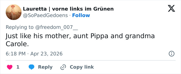 Prince Louis' Portrait For His 8th Birthday Leads To Remarkable Family Comparison