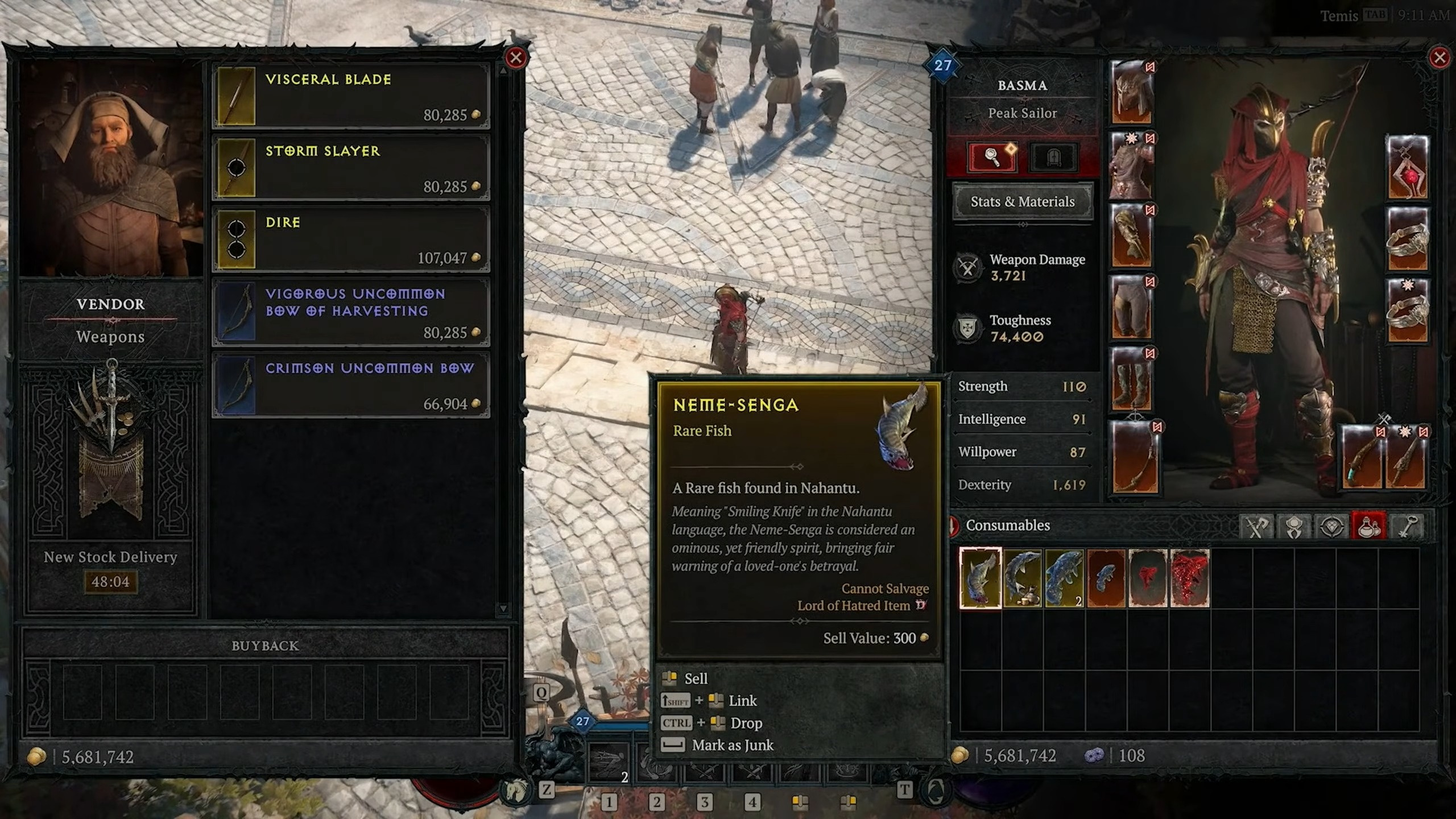 Diablo 4 fishing inventory