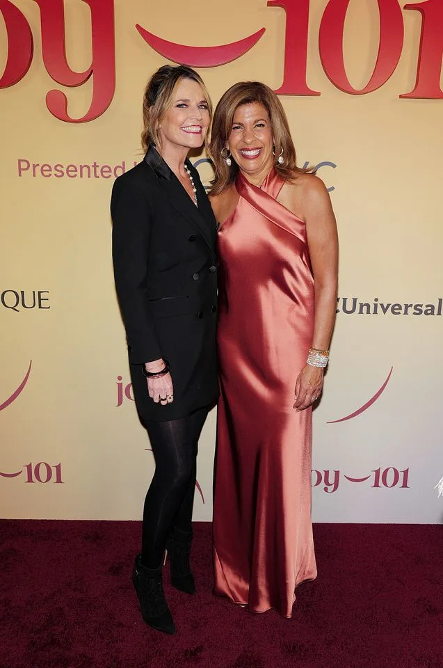 Savannah Guthrie and Hoda Kotb attend Hoda Kotb's Joy 101 Launch Event at CURRENT at Chelsea Piers on May 28, 2025Credit: Getty Images