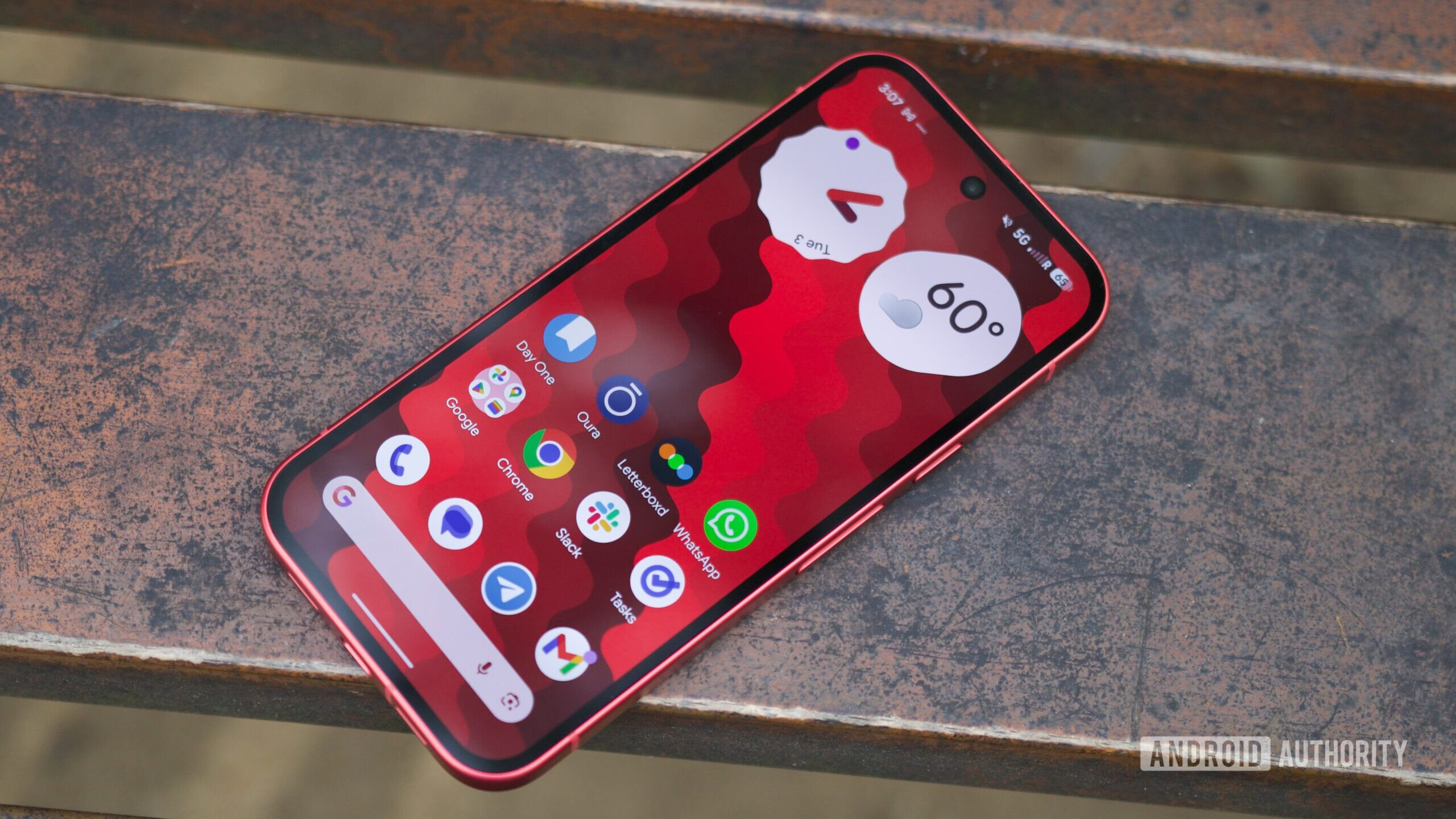 google pixel 10a review home screen 1 Home screen on the Google Pixel 10a.